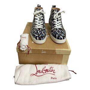 Christian Louboutin Multicolor High-Top Sneakers
